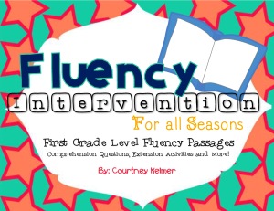 First Grade Fluency Intervention Bundle Preview-1